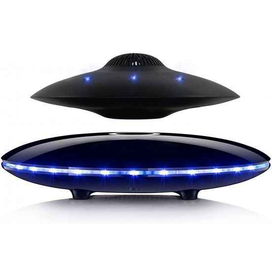 Magnetic Levitating Bluetooth Speaker, RUIXINDA Levitating UFO Speakers with LED Lights Base 360 Degree Rotation,Wireless Floating Speakers for Home Office Decor Cool Tech Gadgets,Creative Gifts Magnetic Levitating Bluetooth Speaker, RUIXINDA Levitating UFO Speakers with LED Lights Base 360 Degree Rotation,Wireless Floating Speakers for Home Office Decor Cool Tech Gadgets,Creative Gifts